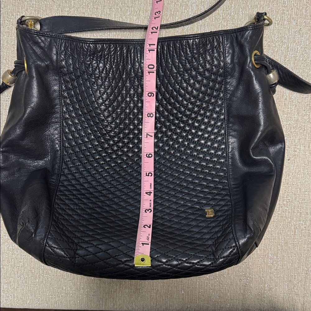 Vintage Bally Black Quilted Leather Shoulder Bag - Picture 15 of 15